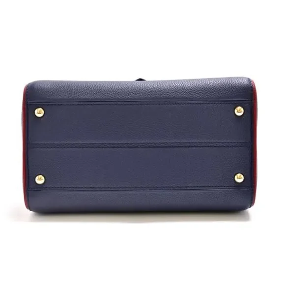 Louis Vuitton Monogram Double V Blue Marine Shoulder Bag